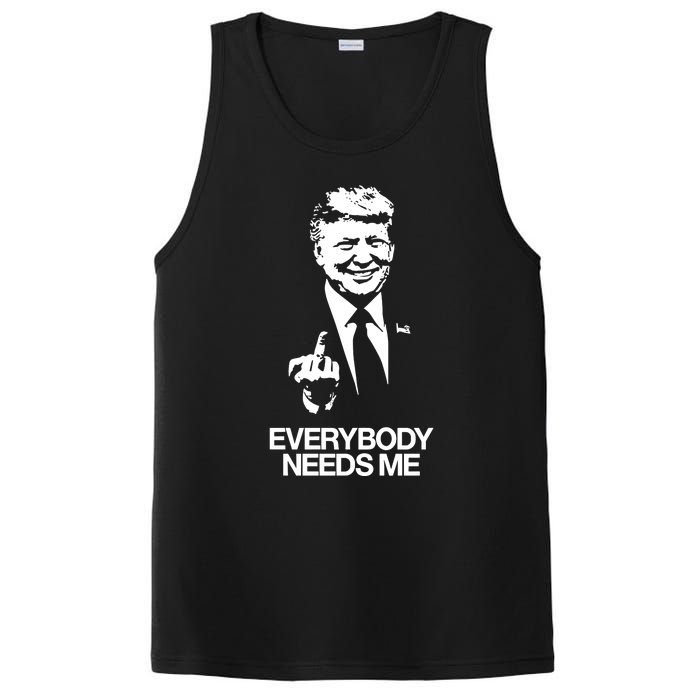 Trump Everybody Needs Me PosiCharge Competitor Tank