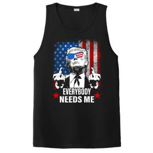 Trump Everybody Needs Me PosiCharge Competitor Tank