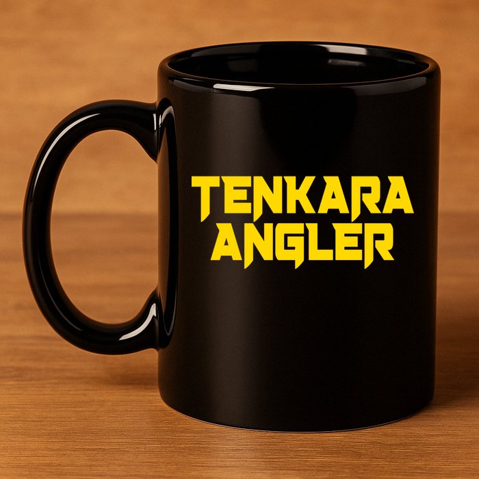 Tenkara Angler 11oz C Handle Ceramic Mug