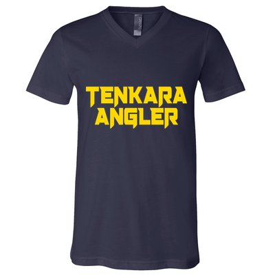 Tenkara Angler V-Neck T-Shirt