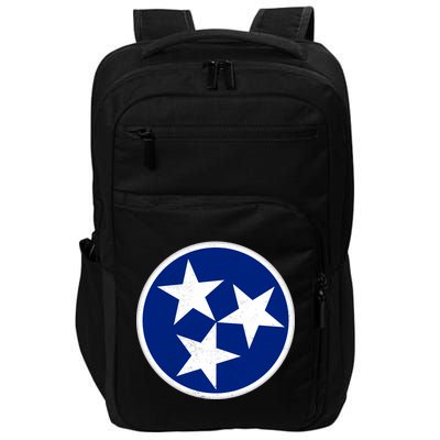 Tennessee Flag Vintage Distressed Impact Tech Backpack