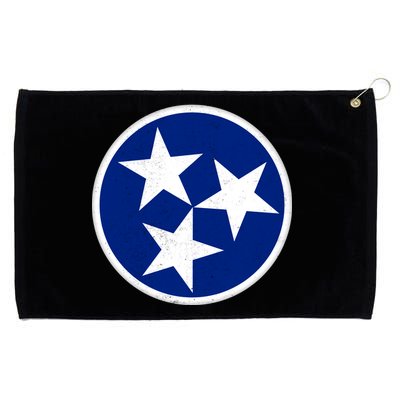 Tennessee Flag Vintage Distressed Grommeted Golf Towel