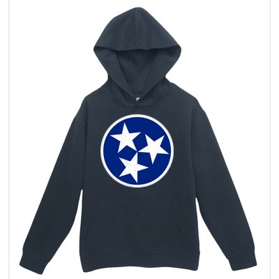 Tennessee Flag Vintage Distressed Urban Pullover Hoodie