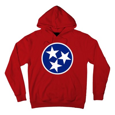 Tennessee Flag Vintage Distressed Hoodie