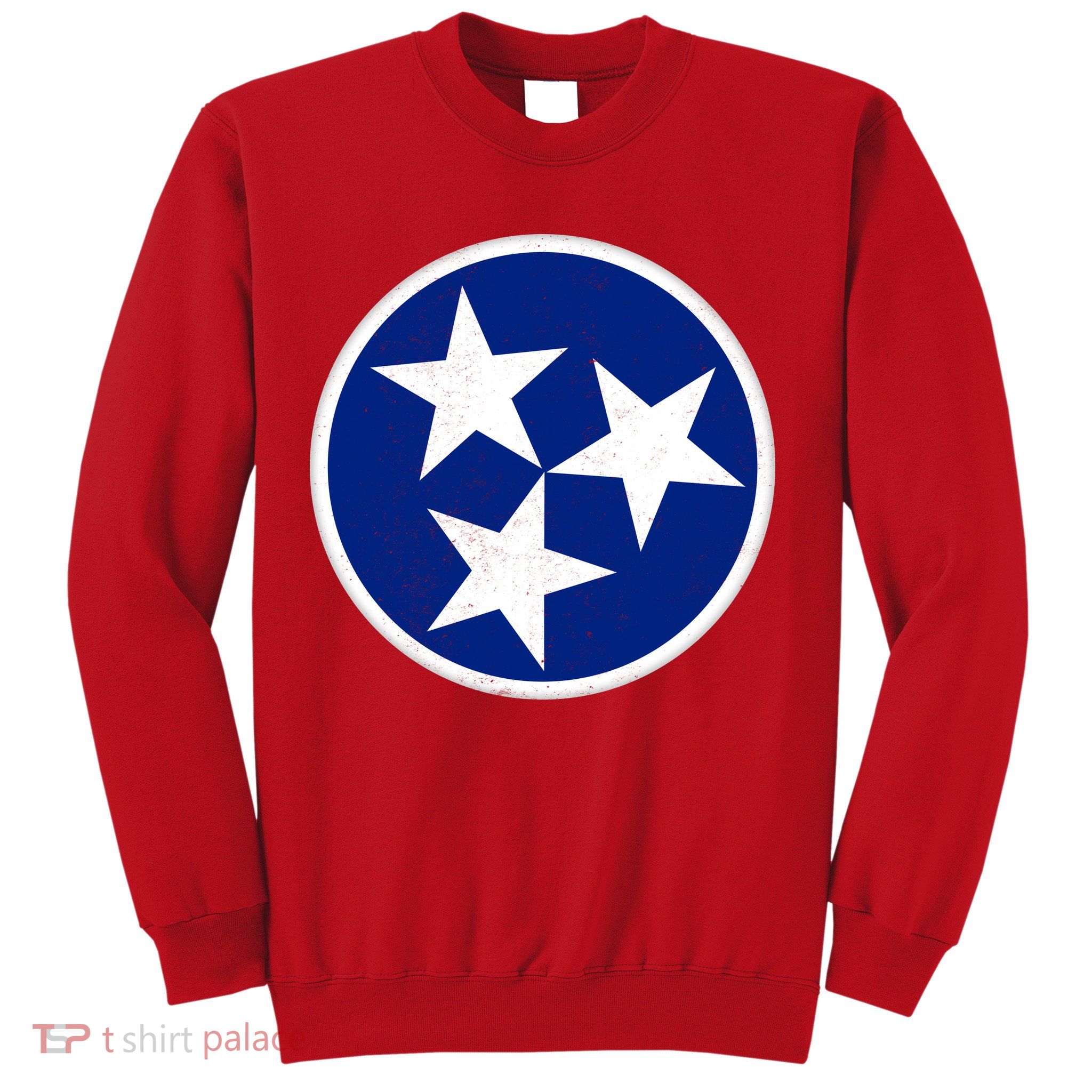 Tennessee Flag Vintage Distressed Sweatshirt