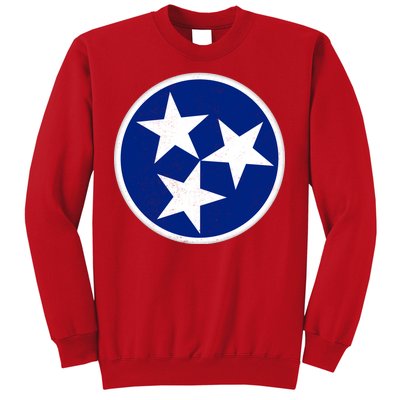 Tennessee Flag Vintage Distressed Sweatshirt