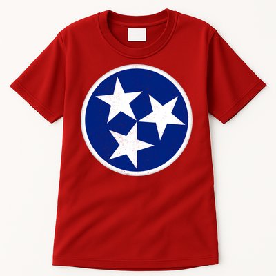 Tennessee Flag Vintage Distressed Tall T-Shirt