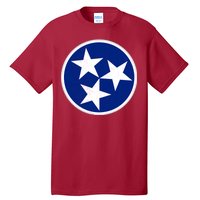 Tennessee Flag Vintage Distressed Tall T-Shirt