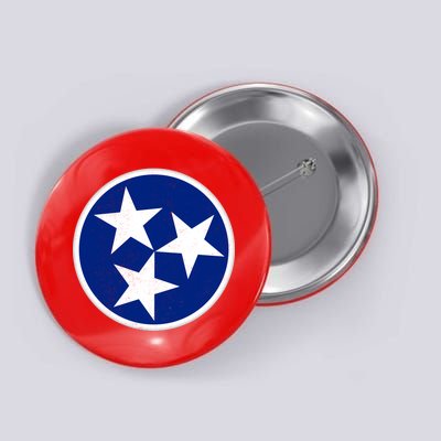 Tennessee Flag Vintage Distressed Button