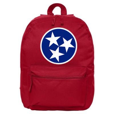 Tennessee Flag Vintage Distressed 16 in Basic Backpack