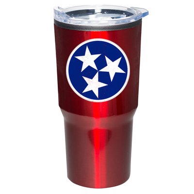 Tennessee Flag Vintage Distressed Tumbler