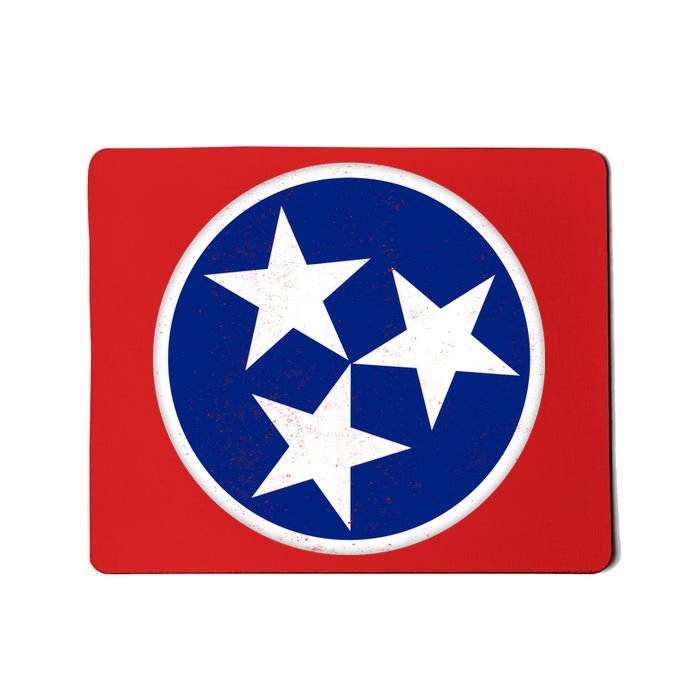 Tennessee Flag Vintage Distressed Mousepad