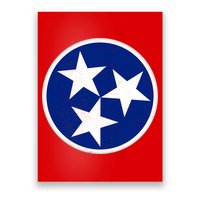 Tennessee Flag Vintage Distressed Poster