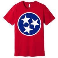 Tennessee Flag Vintage Distressed Premium T-Shirt