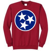 Tennessee Flag Vintage Distressed Tall Sweatshirt