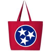 Tennessee Flag Vintage Distressed 25L Jumbo Tote