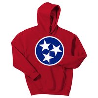 Tennessee Flag Vintage Distressed Kids Hoodie