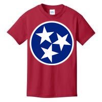 Tennessee Flag Vintage Distressed Kids T-Shirt