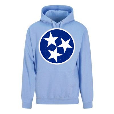 Tennessee Flag Vintage Distressed Unisex Surf Hoodie