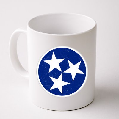 Tennessee Flag Vintage Distressed Coffee Mug