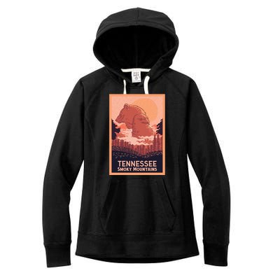 Tennessee Smoky Mountains Women's Fleece Hoodie