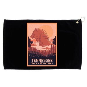 Tennessee Smoky Mountains Grommeted Golf Towel