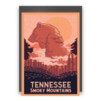 Tennessee Smoky Mountains Poster