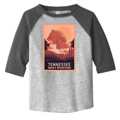 Tennessee Smoky Mountains Toddler Fine Jersey T-Shirt