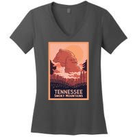 Tennessee Smoky Mountains Women's V-Neck T-Shirt