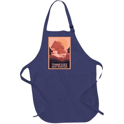 Tennessee Smoky Mountains Full-Length Apron With Pockets