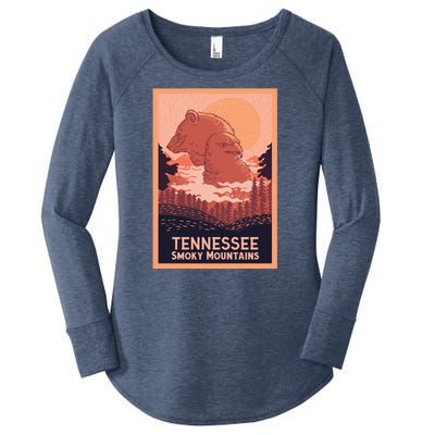 Tennessee Smoky Mountains Women's Perfect Tri Tunic Long Sleeve Shirt