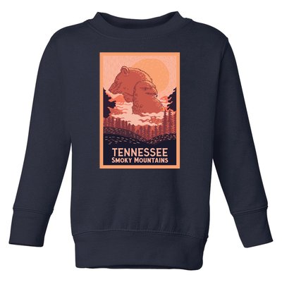 Tennessee Smoky Mountains Toddler Sweatshirt