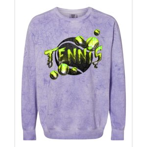 Tennis Colorblast Crewneck Sweatshirt