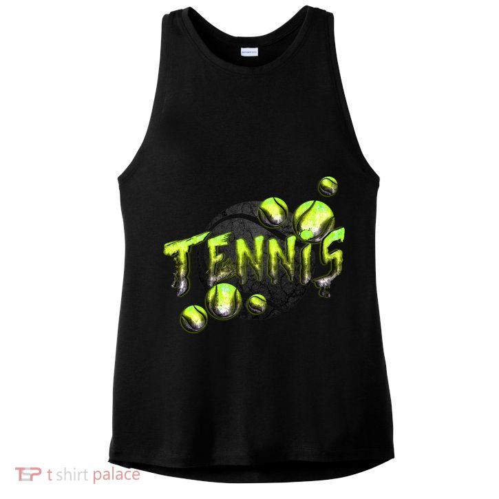Tennis Ladies PosiCharge Tri-Blend Wicking Tank