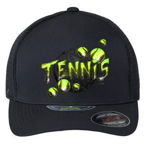 Tennis Flexfit Unipanel Trucker Cap