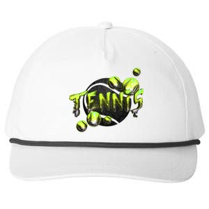 Tennis Snapback Five-Panel Rope Hat