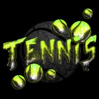 Tennis Drawstring Bag