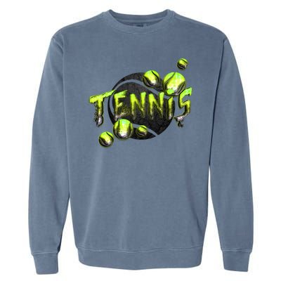 Tennis Garment-Dyed Sweatshirt