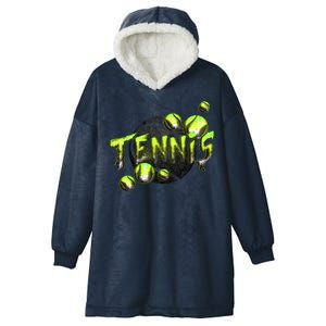 Tennis Hooded Wearable Blanket