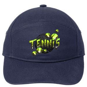 Tennis 7-Panel Snapback Hat