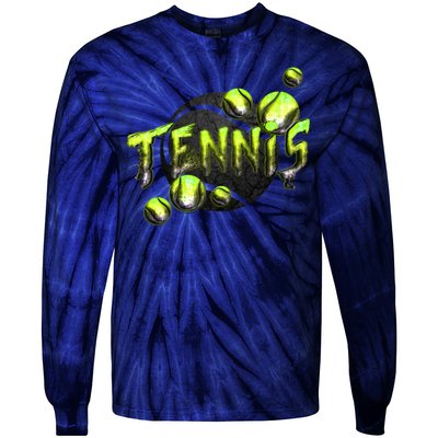 Tennis Tie-Dye Long Sleeve Shirt