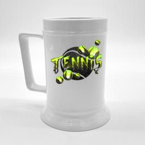 Tennis Beer Stein