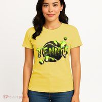 Tennis Womens T-Shirt