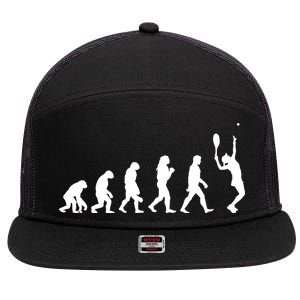 Tennis Evolution 7 Panel Mesh Trucker Snapback Hat