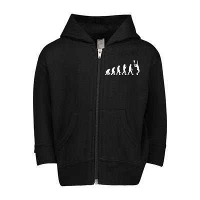 Tennis Evolution Toddler Zip Fleece Hoodie