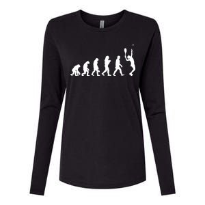 Tennis Evolution Womens Cotton Relaxed Long Sleeve T-Shirt