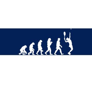 Tennis Evolution Bumper Sticker