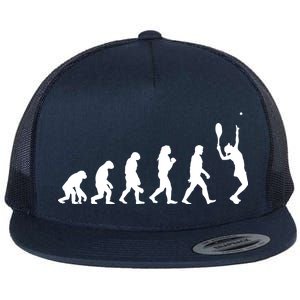 Tennis Evolution Flat Bill Trucker Hat