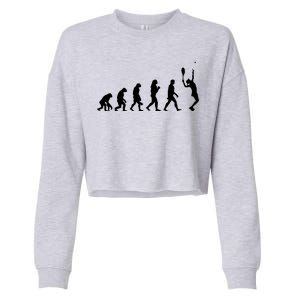 Tennis Evolution Cropped Pullover Crew