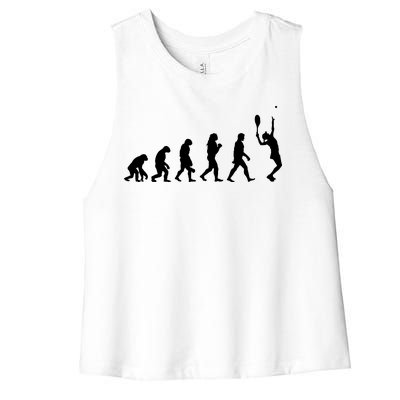 Tennis Evolution Women's Racerback Cropped Tank